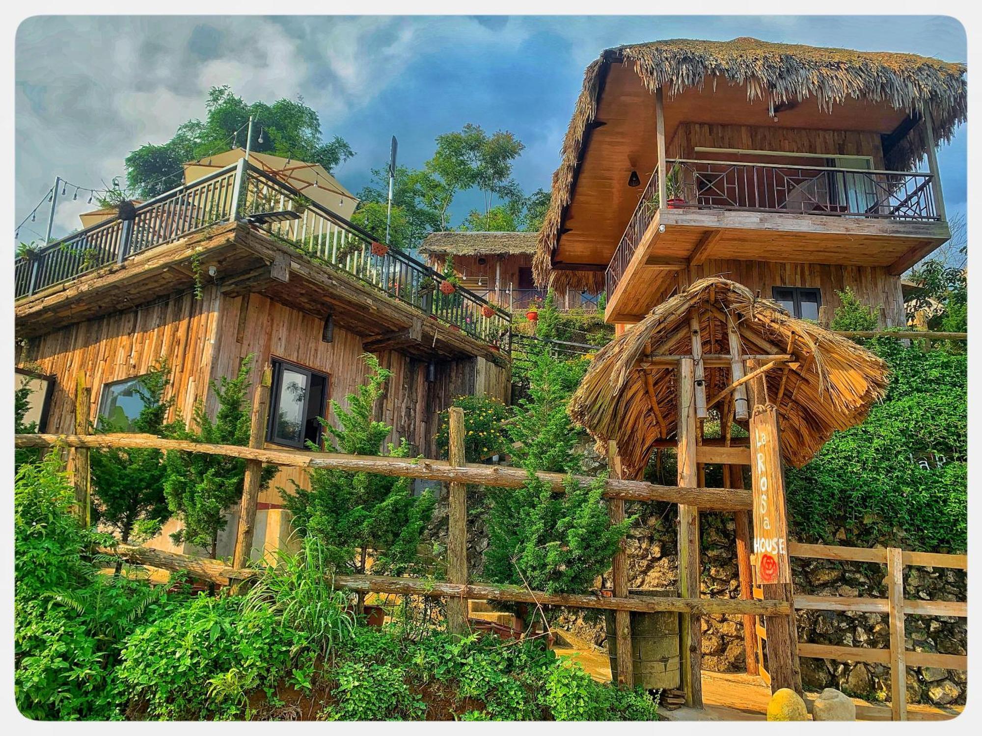 La Rosa House Bed & Breakfast ซาปา ภายนอก รูปภาพ